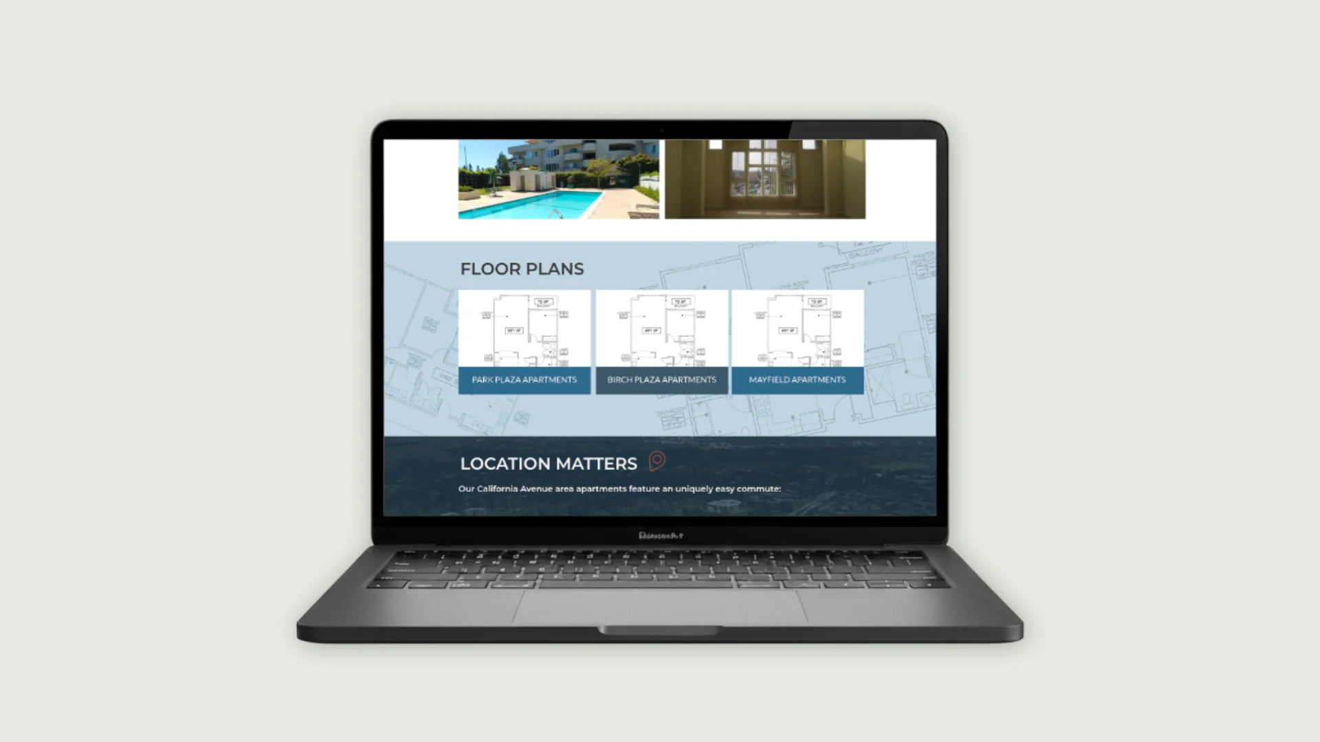 A laptop showing Kylix website page